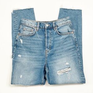 Divided by H&M high waisted distressed denim jeans